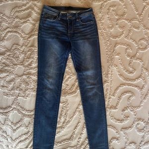 Buckle Black ankle skinny jeans